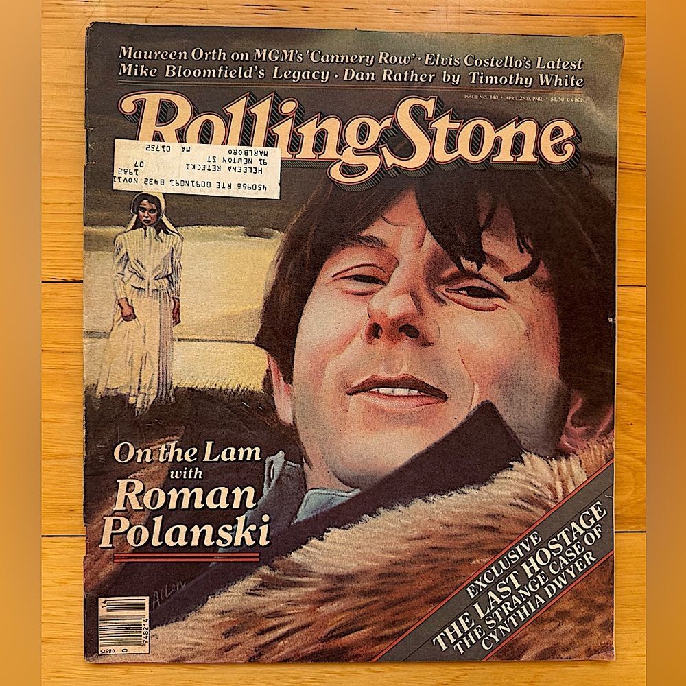 Vintage Rolling Stone Magazine #340 Roman Polanski Mike Bloomfield Dwyer 1981